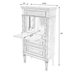 Wordsworth Desk By Butler Specialty Company 14 Wordsworth Desk By Butler Specialty Company -Interior Sales Store Butler Specialty Company 2126418insz