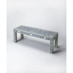 Bone Inlay Bench By Butler Specialty Company