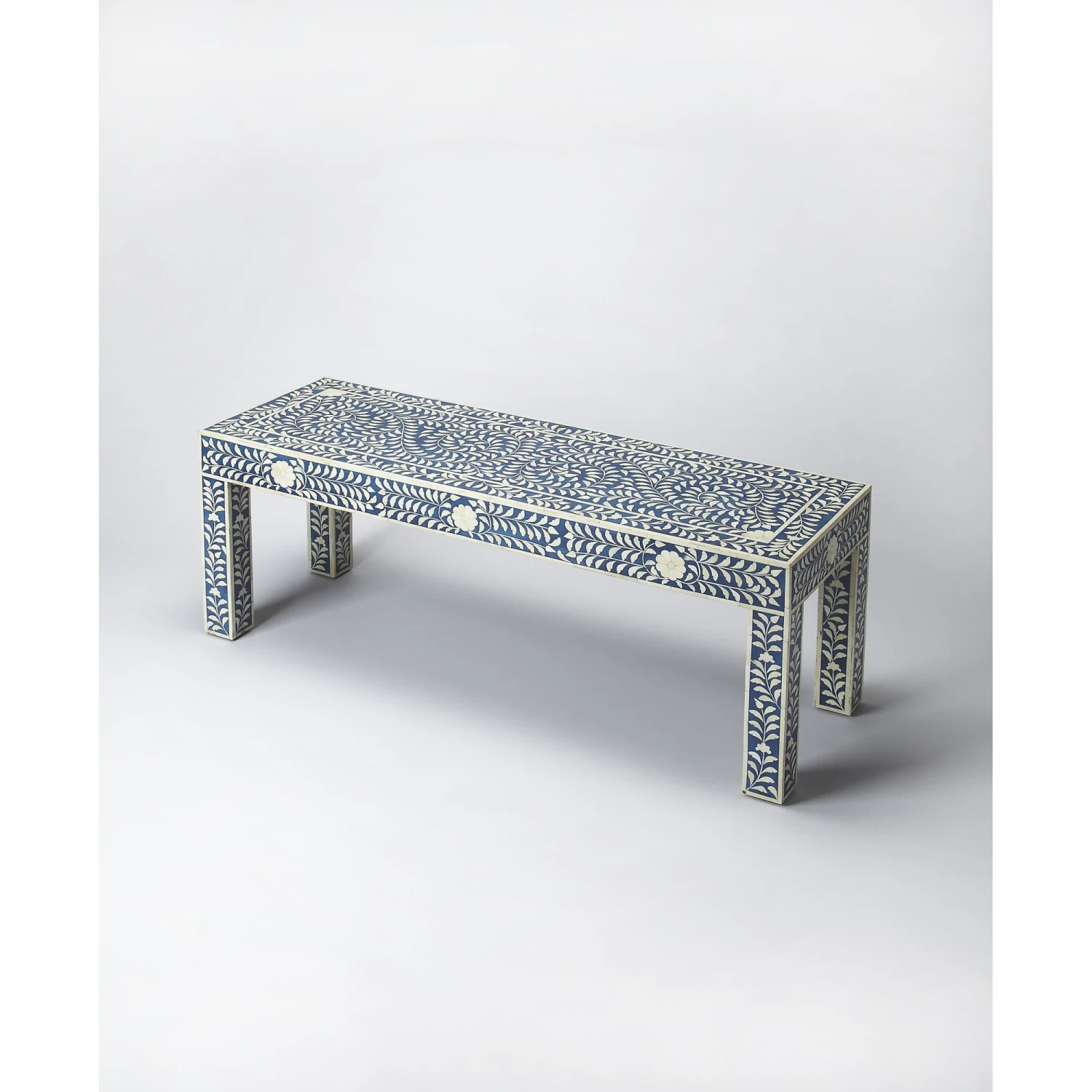 Bone Inlay Bench By Butler Specialty Company 3 Bone Inlay Bench By Butler Specialty Company