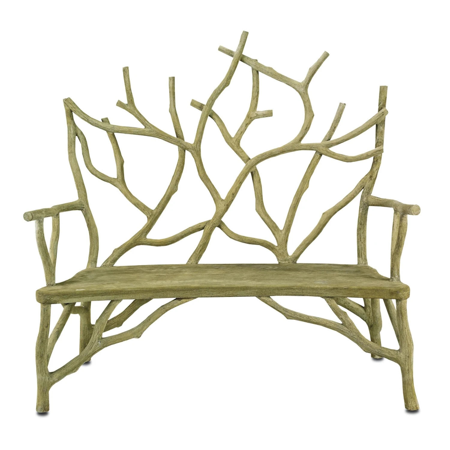 Elwynn Bench By Currey And Company 4 Elwynn Bench By Currey And Company - Image 2