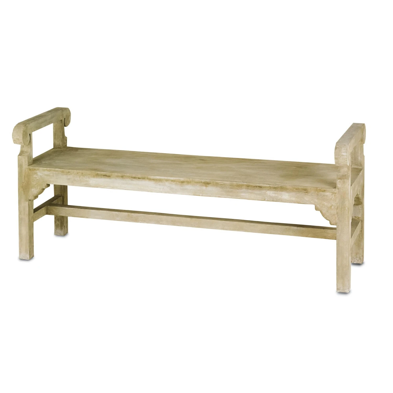 Chippendale Bench By Currey And Company 3 Chippendale Bench By Currey And Company
