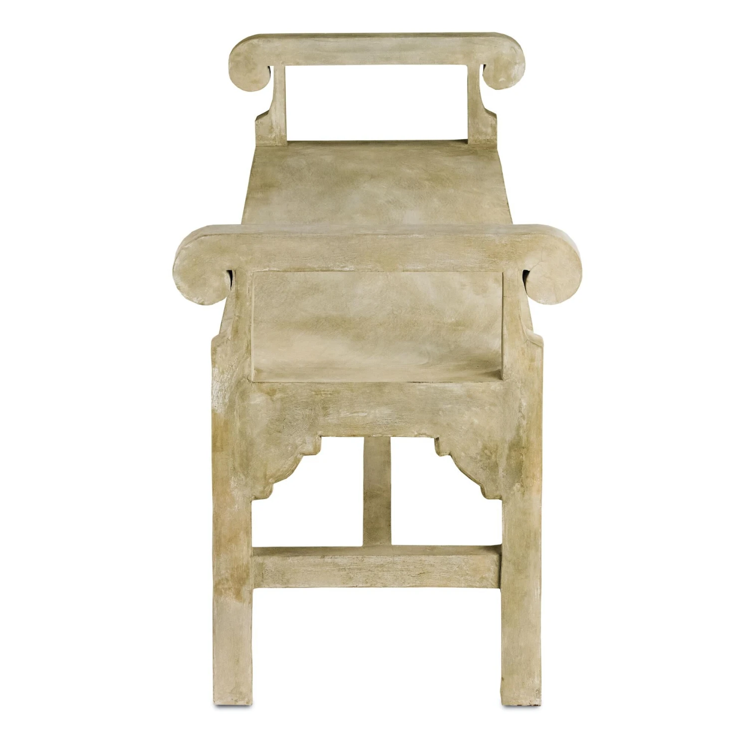 Chippendale Bench By Currey And Company 5 Chippendale Bench By Currey And Company - Image 3