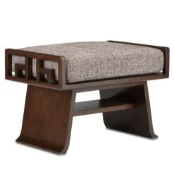 Hari Ottoman By Currey And Company