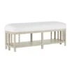 Norene Muslin Bench By Currey And Company 1 Norene Muslin Bench By Currey And Company -Interior Sales Store Currey and Company 7000 0671