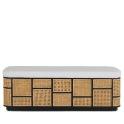 Anisa Ottoman By Currey And Company -Interior Sales Store Currey and Company 7000 0691 1