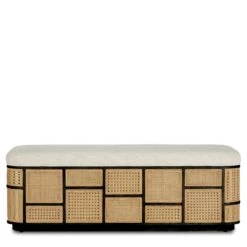 Anisa Ottoman By Currey And Company -Interior Sales Store Currey and Company 7000 0692 1