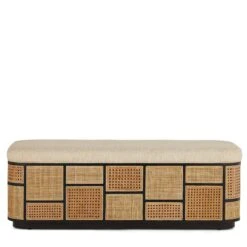 Anisa Ottoman By Currey And Company -Interior Sales Store Currey and Company 7000 0692 2