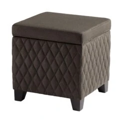 Rhombus Ottoman By Cyan Designs