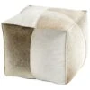 Brixton Pouf Ottoman By Cyan Designs -Interior Sales Store Cyan Designs 10129