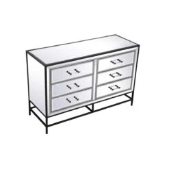 Beau Dresser By Elegant Decor -Interior Sales Store Elegant Decor MF73017BK 2