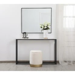 Ozman Ottoman By Elegant Decor -Interior Sales Store Elegant Decor OT1015BGE 1