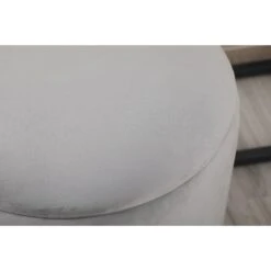 Ozman Ottoman By Elegant Decor -Interior Sales Store Elegant Decor OT1015GY 3