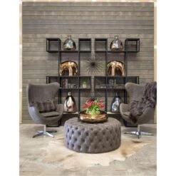 Franklin Ottoman By Harp And Finial -Interior Sales Store Harp and Finial HFF24736DS App 02