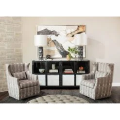 Franklin Ottoman By Harp And Finial -Interior Sales Store Harp and Finial HFF24736DS App 03