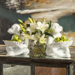 Crestmont Credenza By Harp And Finial -Interior Sales Store Harp and Finial HFF24810DS LS 4