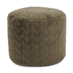 Tall Pouf Ottoman By Howard Elliott Collection -Interior Sales Store Howard Elliott Collection 872 1091