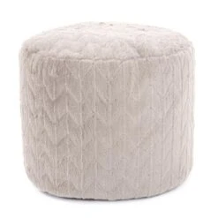Tall Pouf Ottoman By Howard Elliott Collection -Interior Sales Store Howard Elliott Collection 872 1092
