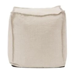 Square Pouf Ottoman By Howard Elliott Collection