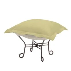 Scroll Puff Ottoman By Howard Elliott Collection