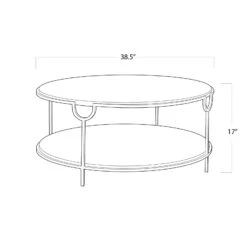 Vogue Coffee Table By Regina Andrew 13 Vogue Coffee Table By Regina Andrew -Interior Sales Store Regina Andrew 30 1039IV 91