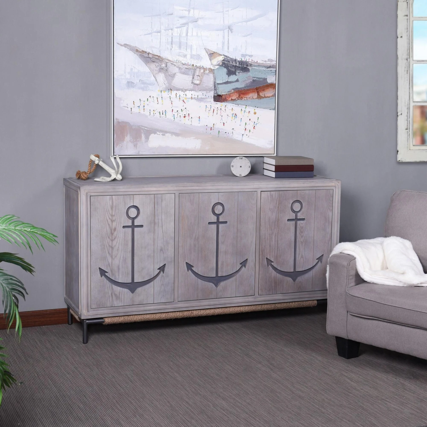 Anchor Credenza By Stylecraft 9 Anchor Credenza By Stylecraft - Image 7