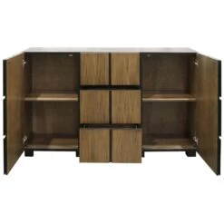 Cypress Brown Storage Cabinet By Stylecraft 10 Cypress Brown Storage Cabinet By Stylecraft -Interior Sales Store Stylecraft VSF26076DS 03