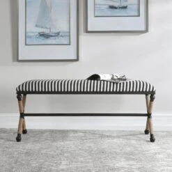 Braddock Bench By Uttermost