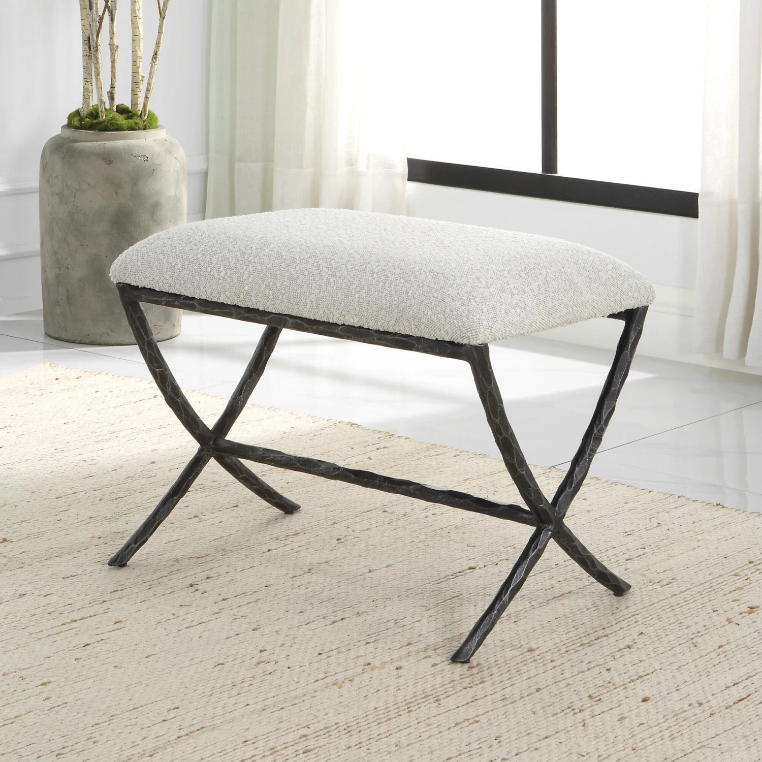 Brisby Bench By Uttermost 7 Brisby Bench By Uttermost - Image 5
