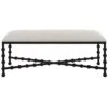 Iron Drops Bench By Uttermost -Interior Sales Store Uttermost 23756