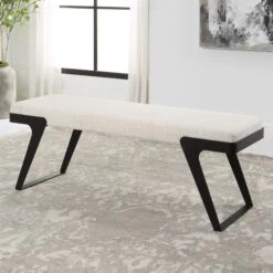 Hover Bench By Uttermost -Interior Sales Store Uttermost 23758 Lifestyle