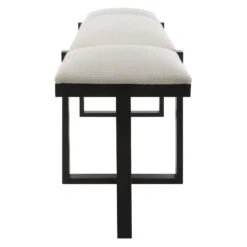 Triple Cloud Bench By Uttermost -Interior Sales Store Uttermost 23761 A2 SIDE