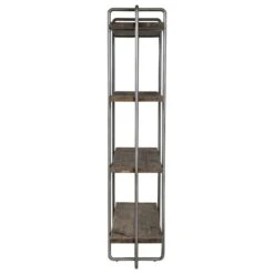 Stilo Bookcase By Uttermost 11 Stilo Bookcase By Uttermost -Interior Sales Store Uttermost 24970 A1 SIDE