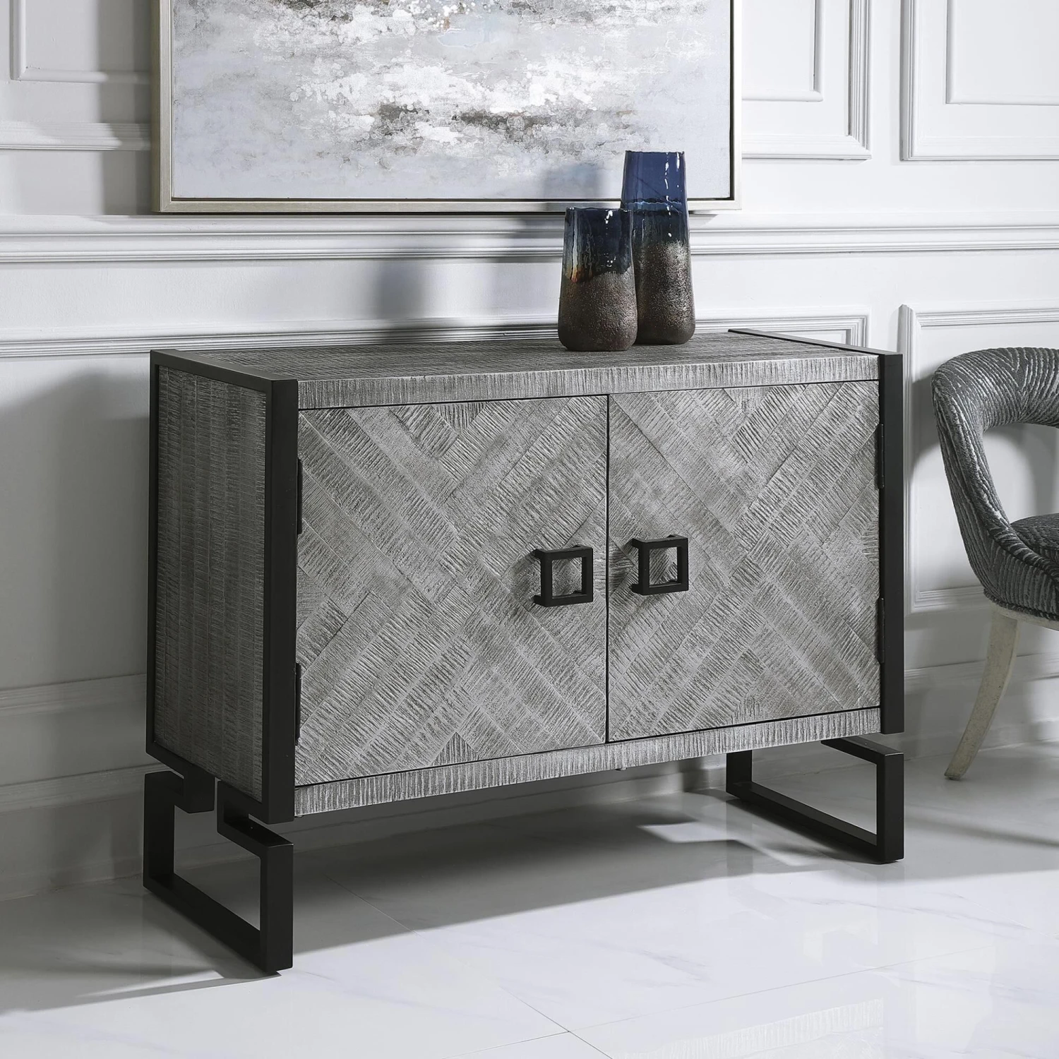 Keyes Storage Cabinet By Uttermost 4 Keyes Storage Cabinet By Uttermost - Image 2