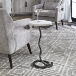 Lasso Accent Table By Uttermost -Interior Sales Store Uttermost 25143 Lifestyle