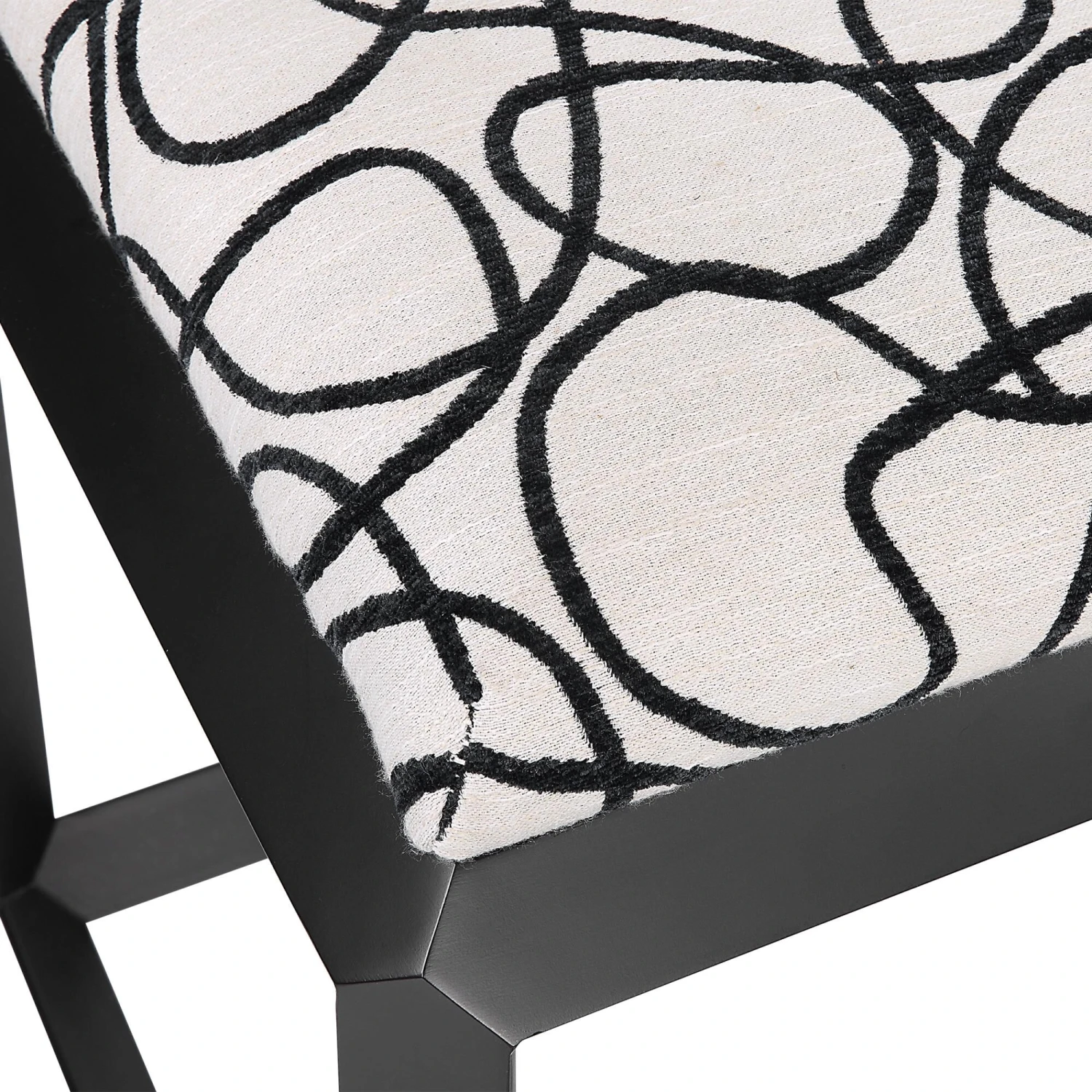 Curls Bench By Uttermost 5 Curls Bench By Uttermost - Image 3