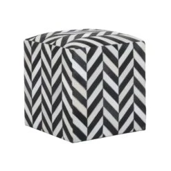 Herring Wish Bone Ottoman By Wildwood